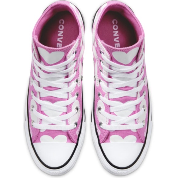 New Converse Twisted Hearts Chuck Taylor All Star - Picture 4 of 5